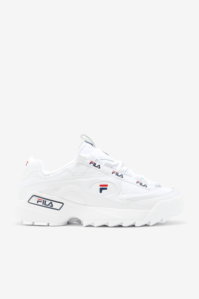 Fila D-formation White Sneakers Mens - NZ 93815-ROZN